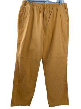 Territory Ahead XXL (34x32) Drawstring Stretch Waist100% Cotton Orange Pants NWT